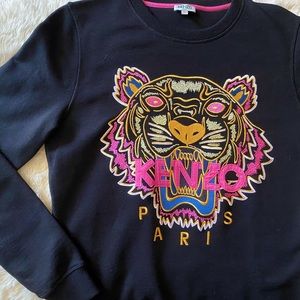 KENZO Embroidered Lion Sweater Authentic